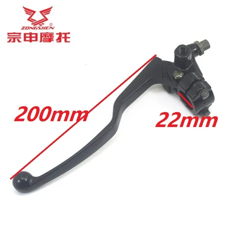 Imagen 2 del producto Palanca de agarre de freno delantero nivel de embrague para zongshen RX3 RX3S RX4 zs250gy zs400gy 250cc 400cc accesorios de motocicleta envío gratis
