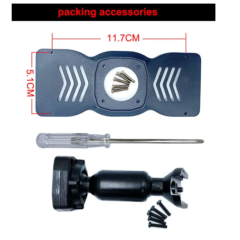 for 70mai Midrive D07 Rear View Mirror Back Plate Panel + Interior Mirror Bracket for  xiaomi 70mai Midrive D07