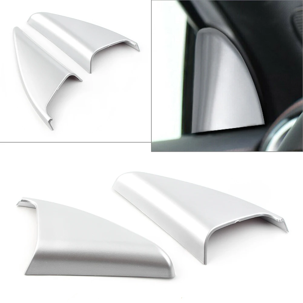 

2Pcs Car A Pillar Styling Trims Triangle Frame Cover For 2019 Mercedes Benz W177 A-Class A200 A220 A250 ABS Plastic