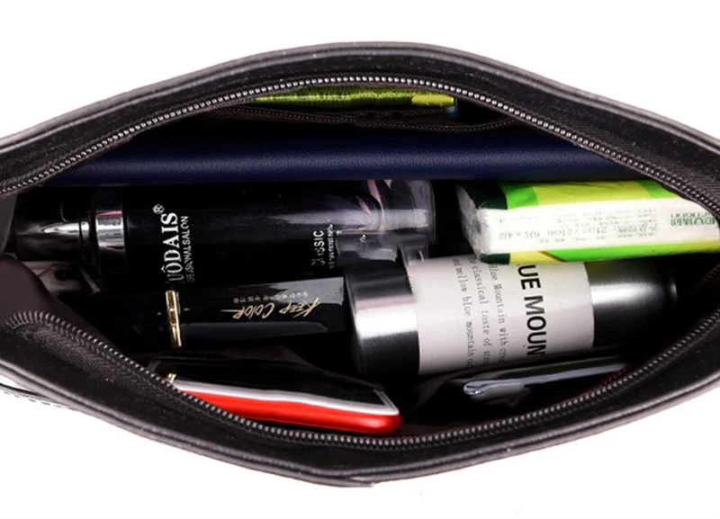 Neue Casual Mama Messenger Bags Umhängetasche PU Leder Schwarz Handtaschen für Frauen Kleine Umhängetasche Geldbörse – Detail 26