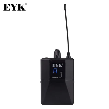 EYK IEM81 IEM82 용 바디팩 수신기, 전문 UHF 무선 스테이지 모니터링 시스템, 인이어 이어폰 포함