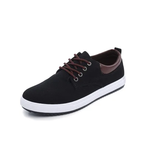 Moda nova clássico masculino sapatos de lona respirável confortável sapatos casuais masculinos de alta qualidade anti-deslizamento mocassins plus size apartamentos