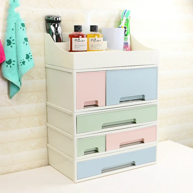 

Desktop Jewelry Storage Box Acrylic Plastic Cosmetic Storage Box Drawer Storage Box Makeup Organizer Sundries Container