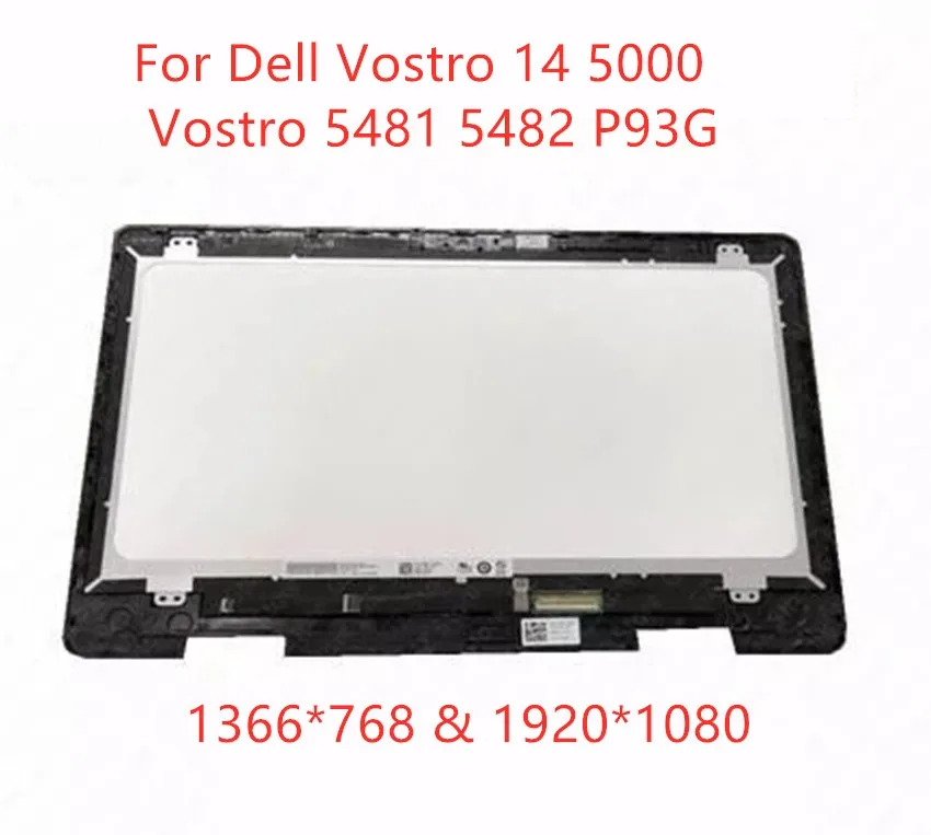 Pantalla lcd Original para portátil Dell Vostro 14 5000 Vostro 5481 5482 P93G MONTAJE DE PANTALLA TÁCTIL digitalizador LCD reemplazo