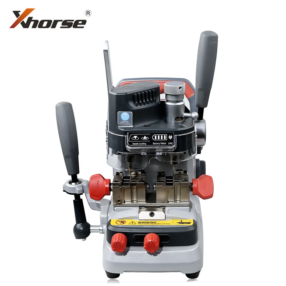 Xhorse Dolphin XP007 XP-007 Manually Key Cutting Machine for Laser Dimple and Flat Keys Built-in Lithium Battery