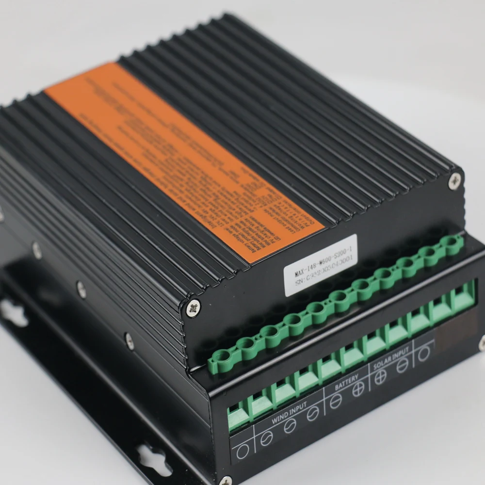 Imagem -02 - Fltxny-controlador Híbrido Universal Lcd Mppt 600w 12v 24v Carregador de 48v Baixa Tensão Impulso Regulador para Turbina Eólica Painel Solar Fotovoltaico
