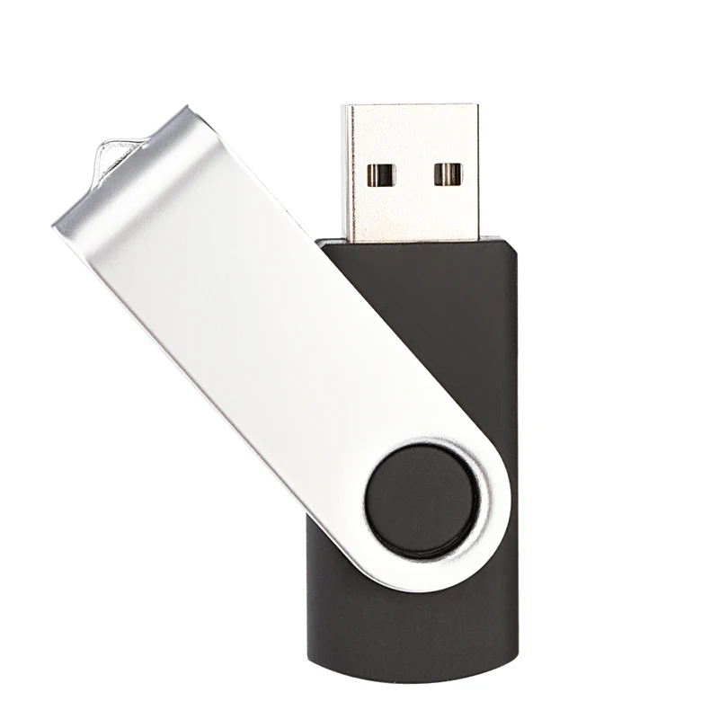 Clé USB 2.0 rotative en forme de u, support à mémoire de 4 Go 8 Go 16 Go 32 Go 64 Go 128 Go, livraison gratuite