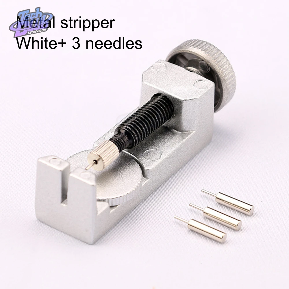 Watch Band Strap Link Pin Remover for Watchmakers with Pack of 3 Extra Pin Replacement Remover Spring Bar Set Repair Tool Kit