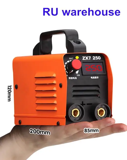 RU warehouse Arc Electric Welding Machine 220V MMA interver Welder for DIY Welding Working