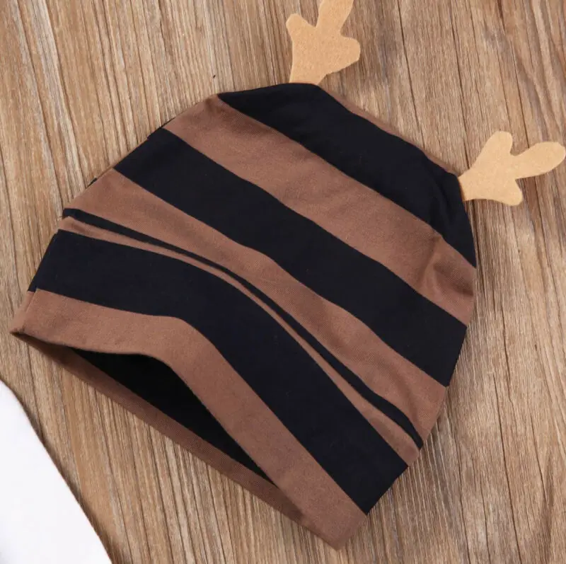 Conjunto de ropa para bebé recién nacido de 0 a 18 meses, Tops, pelele + Pantalones largos, sombrero, niña, niño, trajes, 3 piezas
