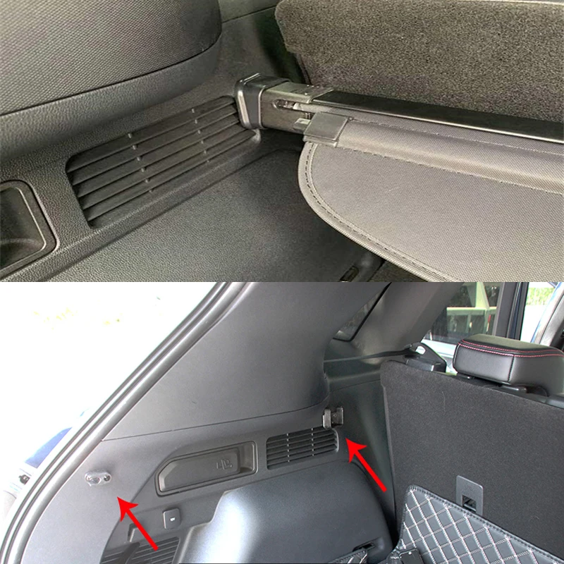 Trunk Parcel Shelf Cover for Ford Kuga Escape 2020 2021 2013-2016 2017 2018 Retractable Rear Racks Spacer Curtain Accessories