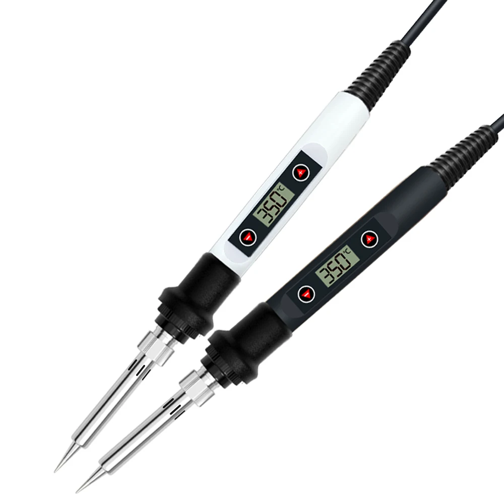 Điện Mỏ Hàn 80W Màn Hình LCD Màn Hình Hiển Thị Kỹ Thuật Số Có Thể Điều Chỉnh Nhiệt Độ Hàn Đầu 220V/110V Hàn Hàn dụng Cụ