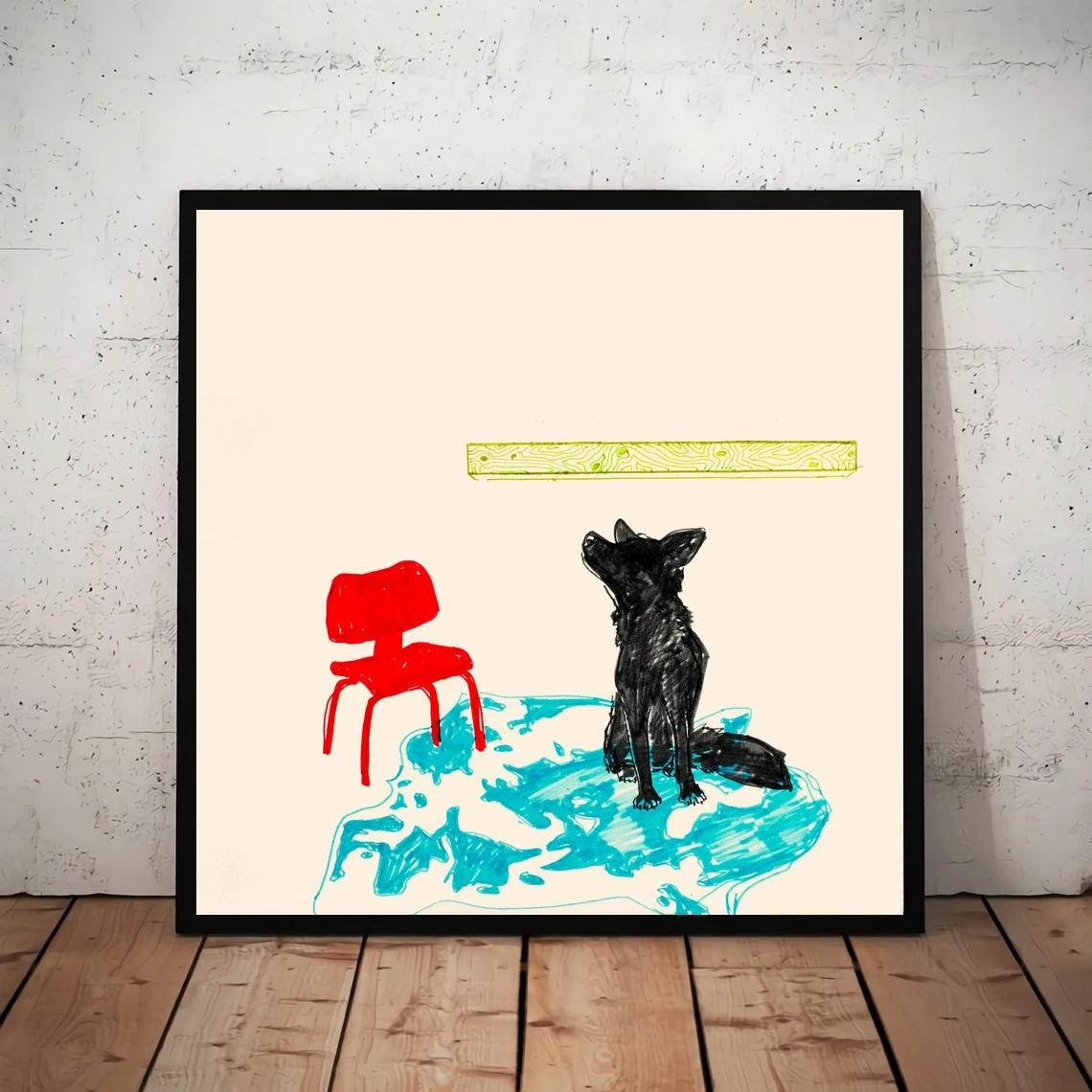 Dogleg Melee Music Album Poster Canvas Art Print Home Decoration Wall Painting ( No Frame )
