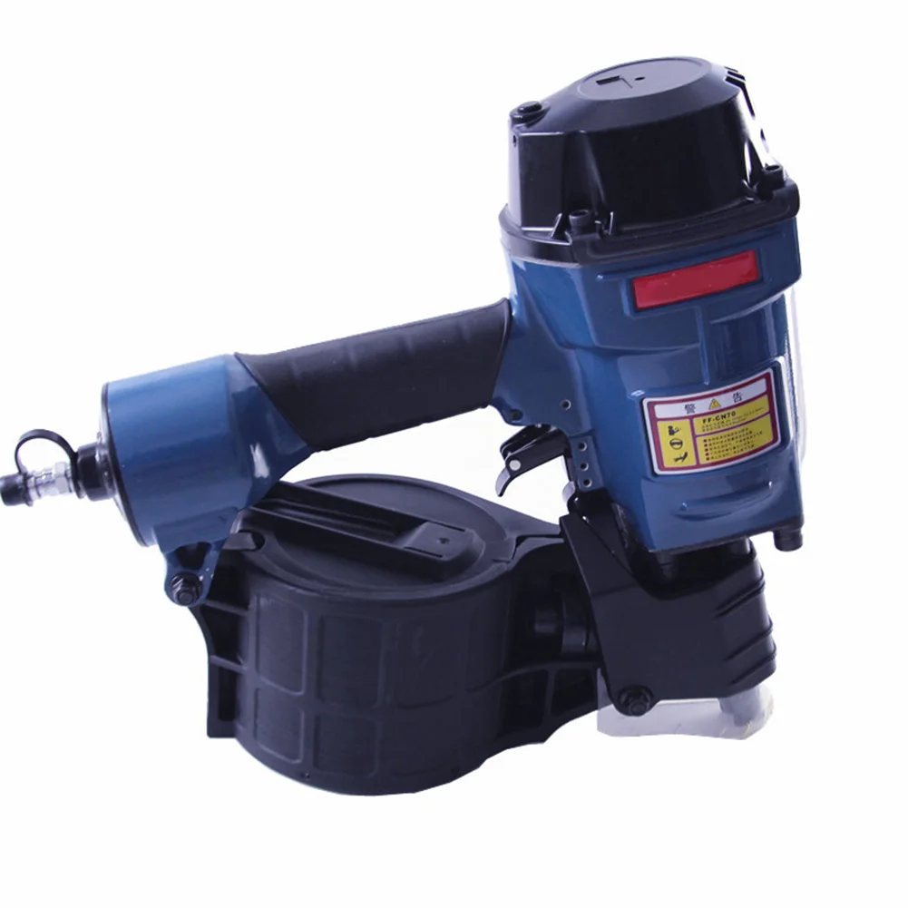 Không Khí Riveter Khí Nén Công Nghiệp Súng Bắn Đinh FF CN55 Phối Xanh Cao Cấp Trượt Có Đèn Palletizer Trang Trí Đóng Đinh Công Cụ Dụng Cụ