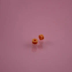 Lot de 100 pièces de manchon d'arbre Orange souple, diamètre 3MM X 5MM, plastique 2A, ouverture de l'essieu 2MM 1.95MM, accessoires pour jouets, Distribution serrée