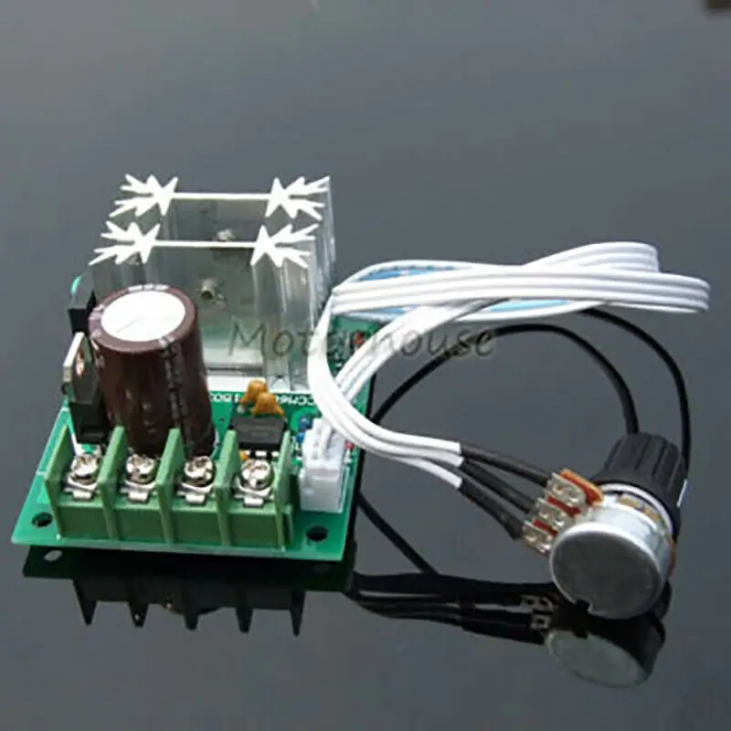 DC 12V-24V 15V 18V 10A High Power PWM DC Brush Motor Speed Controller Regulator Switch for 795/785/775/555/550 Motor