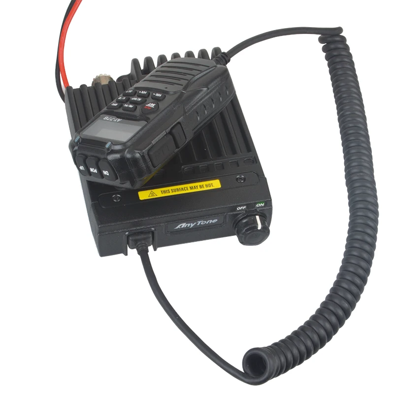Anytone AT-778 UHF 400-480MHz 512CH 25 vatios mini FM radio Móvil amateur transceptor móvil analógico