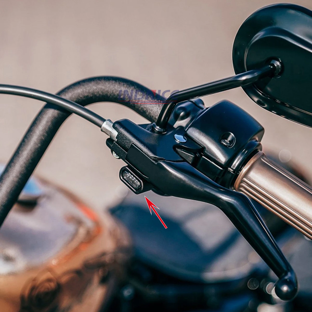 

Mini FRONT turn signal light fit for harley 2014-2020 Touring road king street glide softail