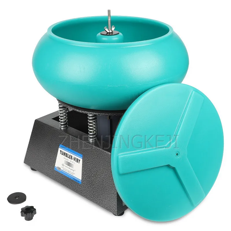 17 inch Large Vibration Polishing Machine Grinding And Polishing Metal Accessories Jewelry Arts and Crafts Polishing Equipment