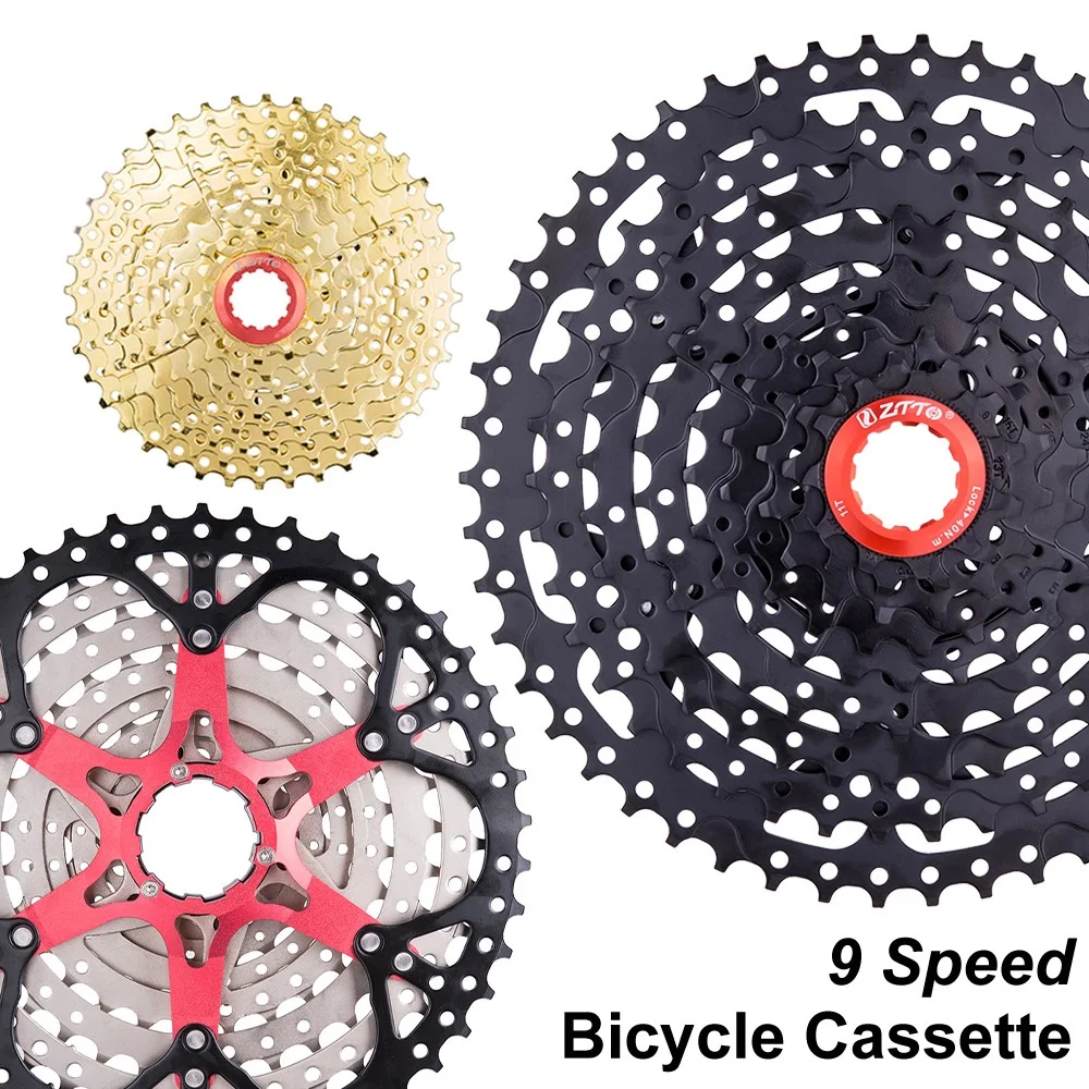 

9 Speed Cassette 9s MTB Bike Freewheel 9V 11-32T/36T/40T/42T/46T/50T Bicycle Sprockets Mountain Bike Flywheel For SHIMANO SRAM