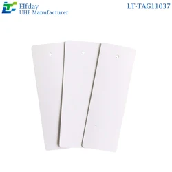 100pcs RFID 레이블 의류 태그 전자 레이블 UHF 울트라 고주파 종이 카드 도난 방지 재고 항목 및 종료