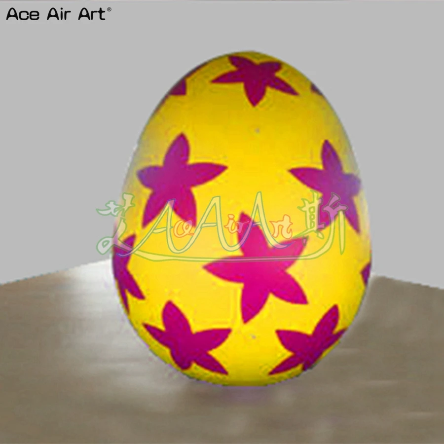 Factory Directly 3m/10ft Tall Inflatable Easter Egg  Easter Outdoor Inflatable Adornments Easter Toys  Made By Ace Air Art