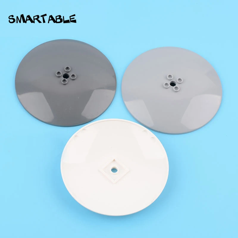 

Smartable Dish 10x10 Inverted Hollow Studs Building Blocks MOC Parts Toys For Kids Compatible Major Brands 50990/19725 5pcs/Lot