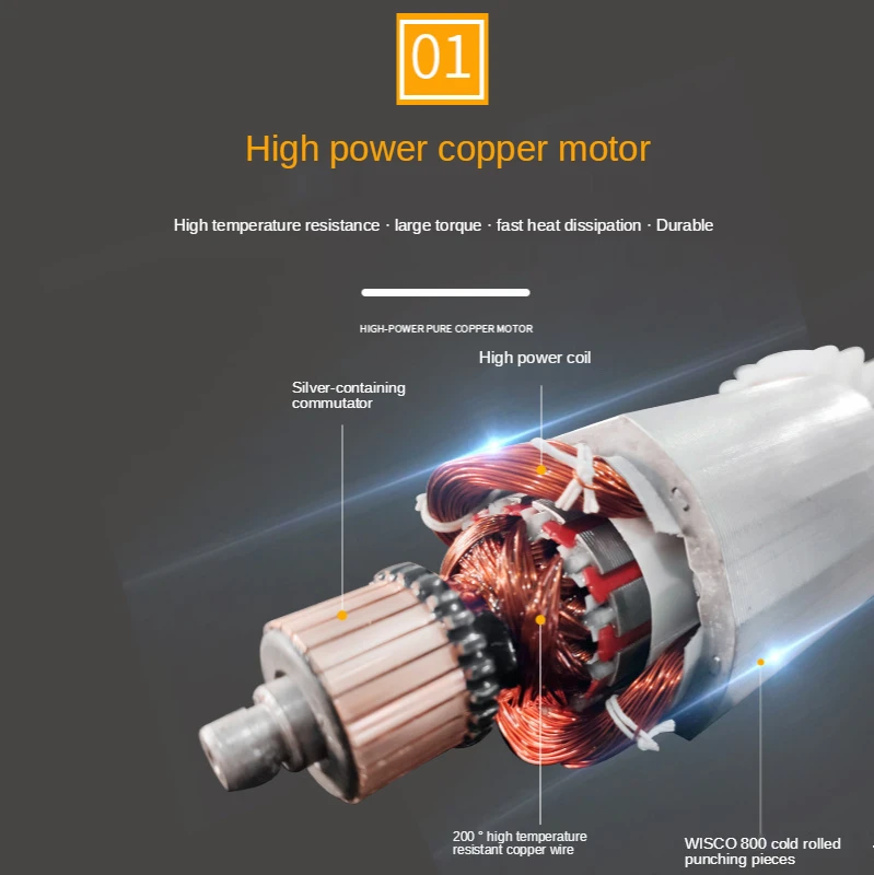 125  Angle Grinder Electric Woodworking Grinding Grinder Machine Variable Speed Cutting Woodworking Tool