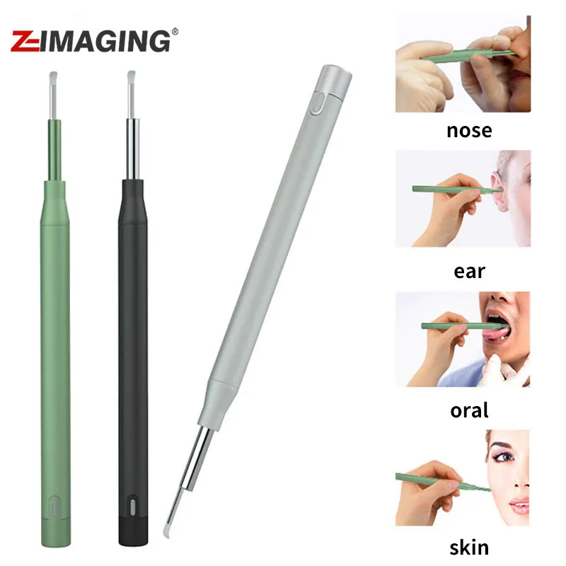 3.5mm Ear Cleaning Endoscope Spoon 300W Pixels Mini Camera Ear Picker Ear Wax Removal Visual Ear Otoscope Waterproof For Family