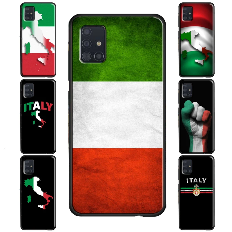 Italy Flag Case For Samsung Galaxy S20 FE S22 S21 Ultra S8 S9 S10 Note 10 Plus S10e Note 20 Ultra