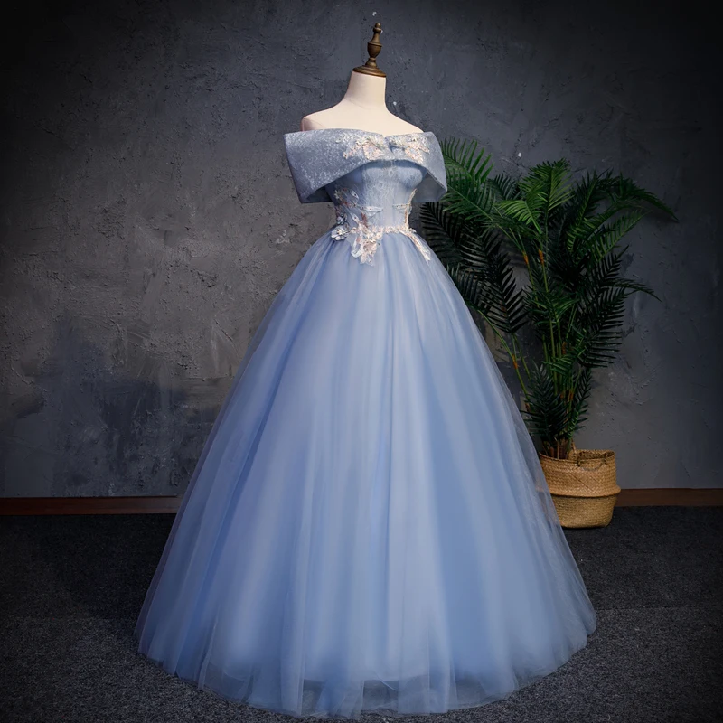 100%real light blue slash collar lace carnival medieval dress Renaissance ball gown queen Victorian dress/Marie Antoinette/Belle