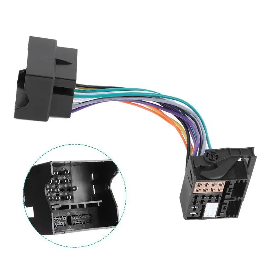 سلك محول راديو السيارة ، كابل خط النقل ، تعديل MIB ، تلقائي ، RCD330 ، RCD330G ، MQB إلى PQ