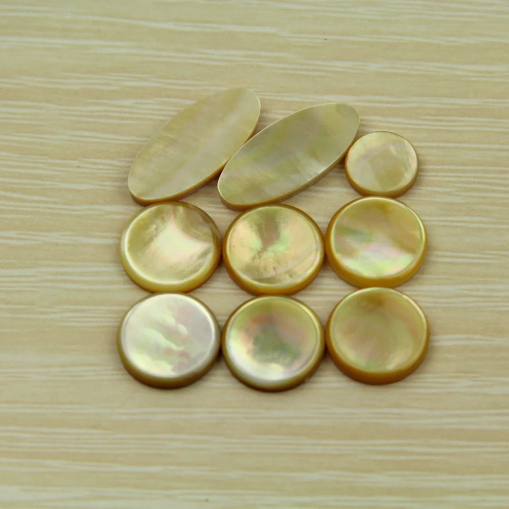 9pcs Saxophone Real Mother of Pearl Key Buttons Inlays Saxophone clasp Color clasp saxophone repair accessories