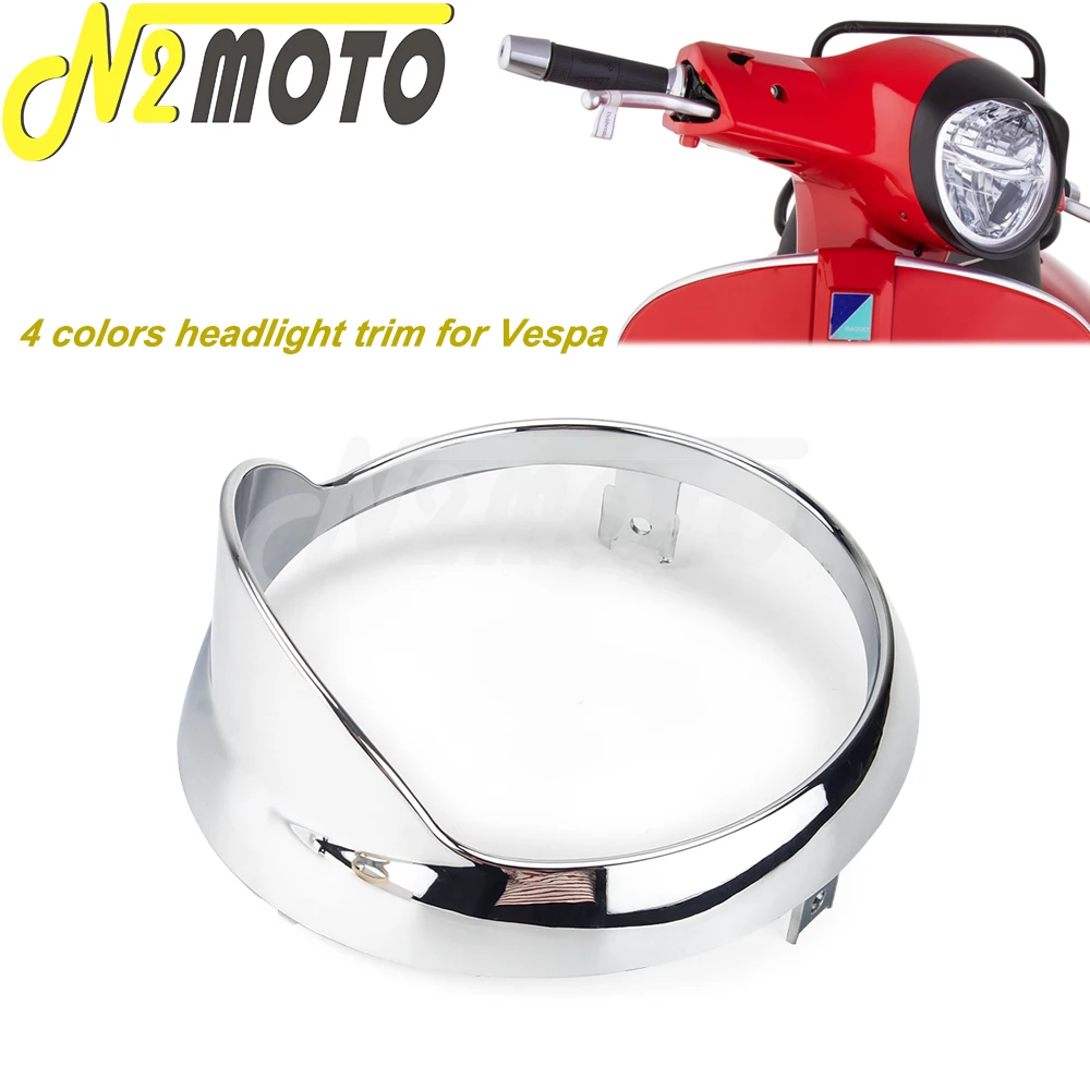 4 Colors Front Visor Headlight Trim For GTS 150 200 250 300 GTS300 2018 2019 2020 Headlamp Trim Ring ABS Motorcycle Accessories