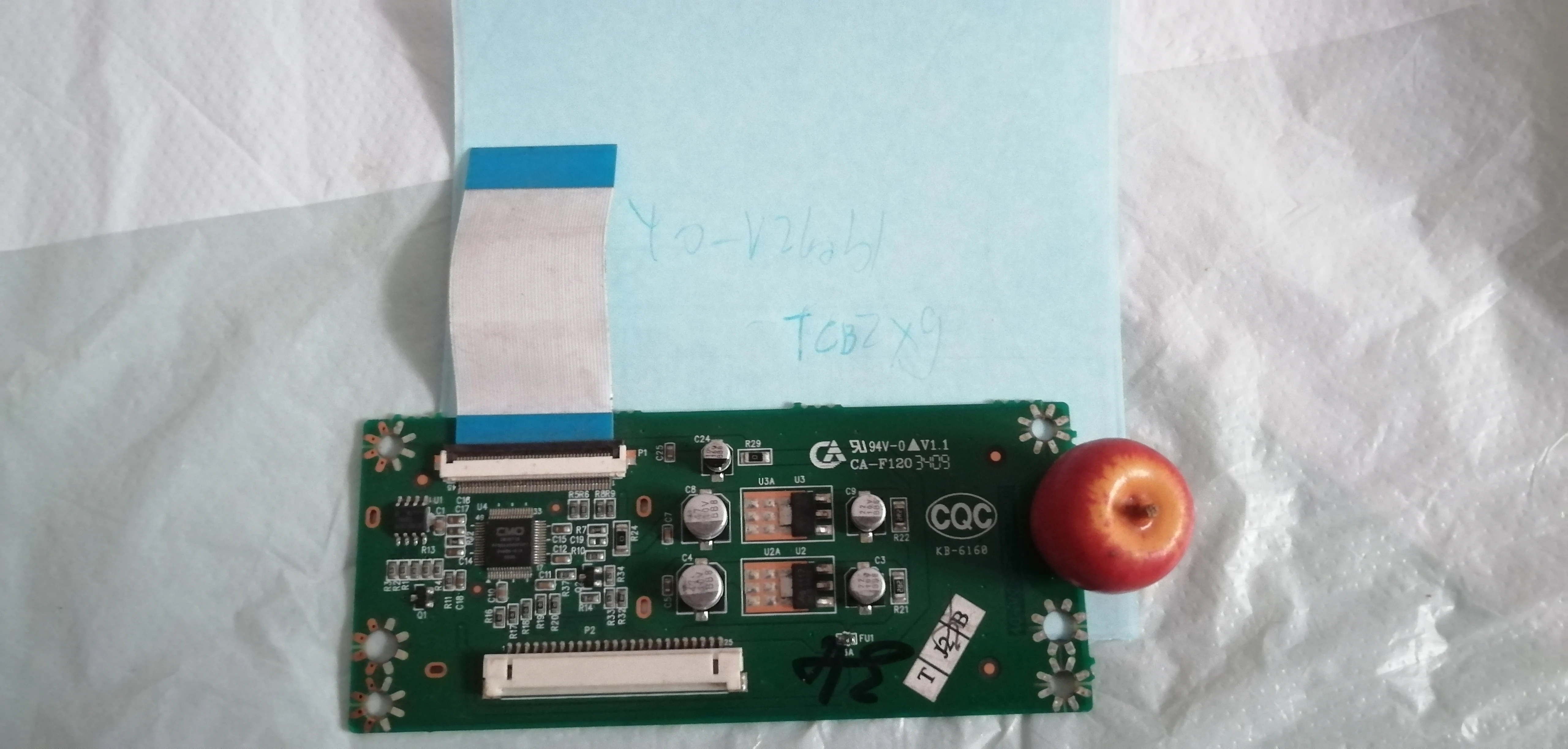 Lcd27k73 الأصلي المنطق مجلس 40-v260b1-tcb2xg/ربط مع v260b1-l02 T-CON ربط المجلس