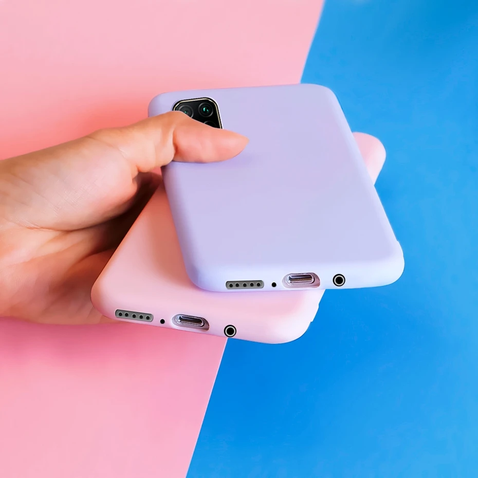 Funda para teléfono Huawei P40 Lite, carcasa trasera de silicona suave mate de lujo a prueba de golpes para Huawei P40 P 40 Lite P40Lite E