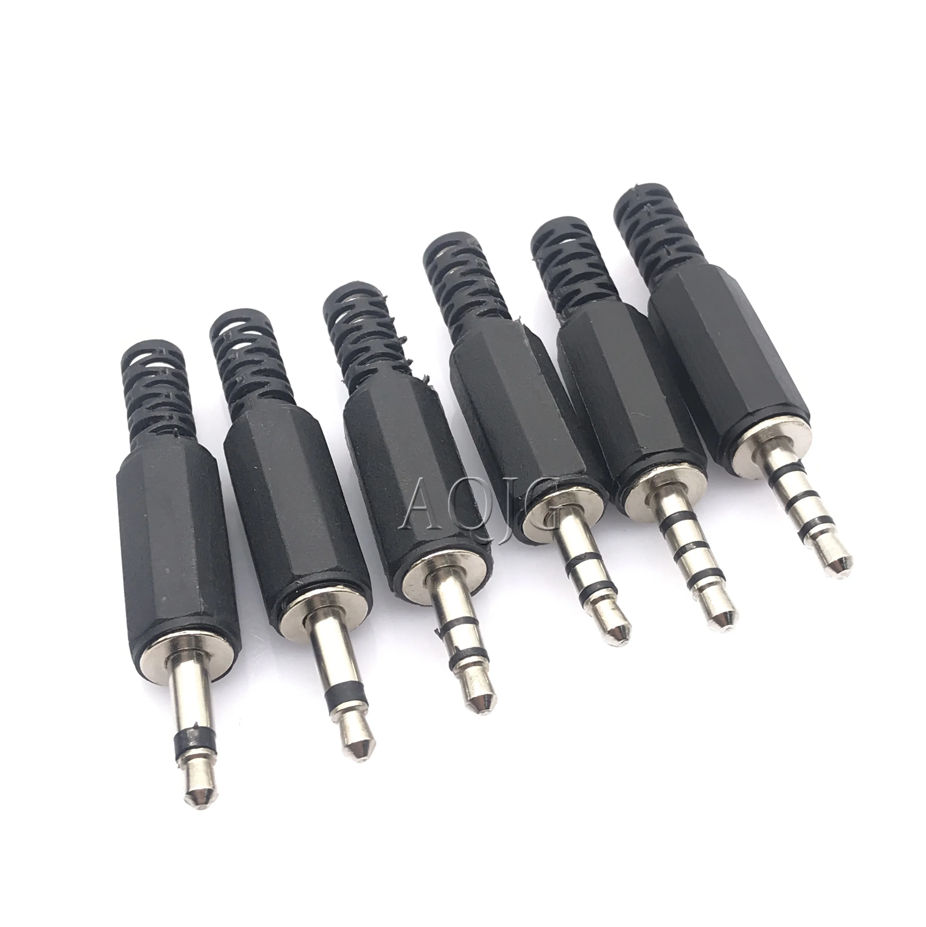 10PCS 3.5MM Stereo Audio Plug 3.5 Dual Encoding Audio Plug 3.5mm Stereo Plug 2pin 3pin 4pin
