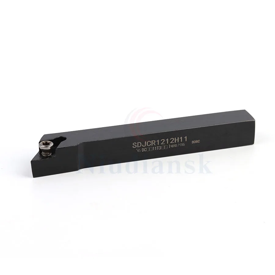 Herramienta de torneado SDJCR1212H11 SDJCL1616H11, soporte de corte de torno DCMT11T304 DCMT11T308, inserto de corte ro roscado