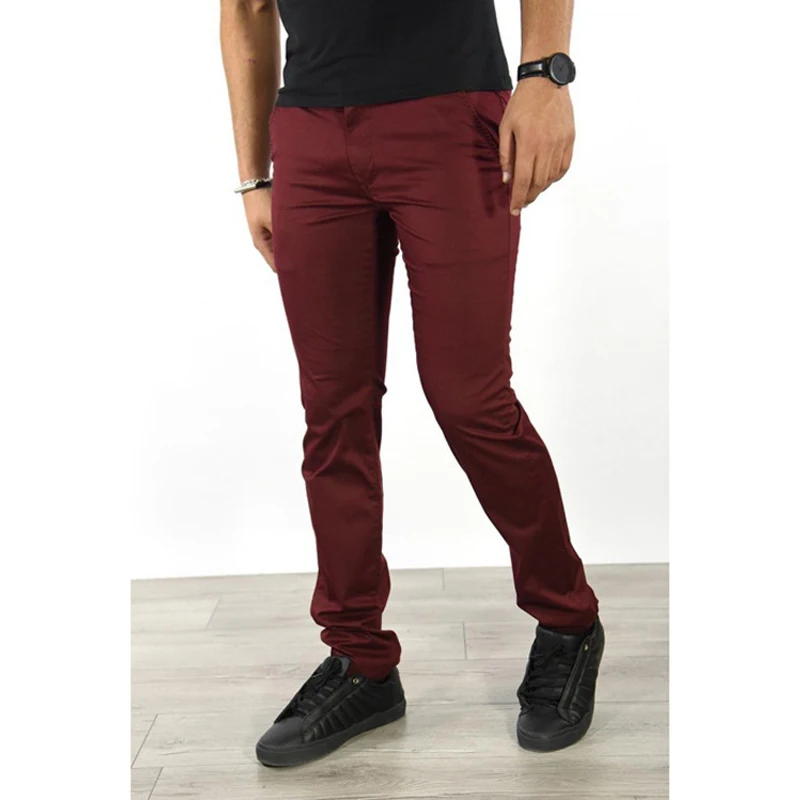 Autunno 2022 nuovi pantaloni Casual da uomo 6 colori stile classico moda business pantaloni dritti slim fit solido abbigliamento maschile quotidiano caldo