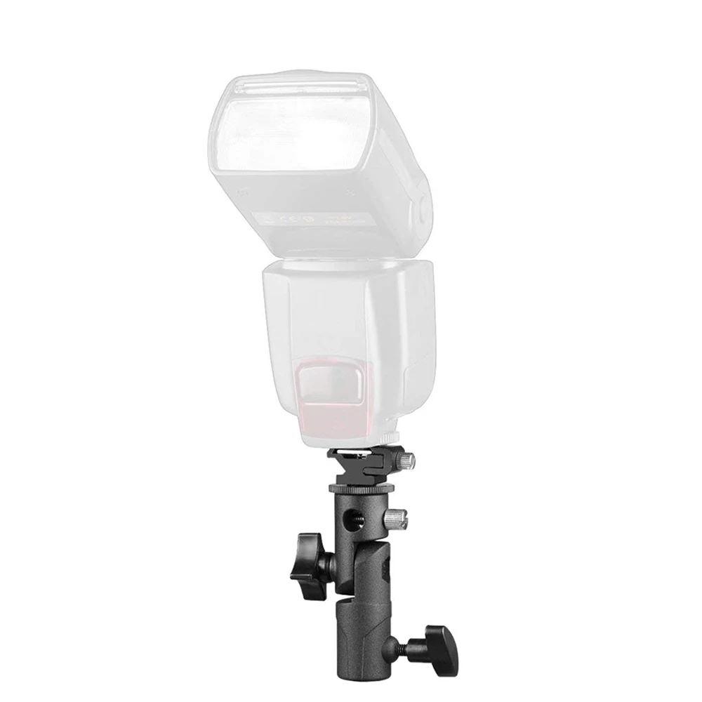 Support de lampe Flash Speedlite, adaptateur pour lumière de Studio Type E avec support à vis 1/4 3/8, accessoires de Studio