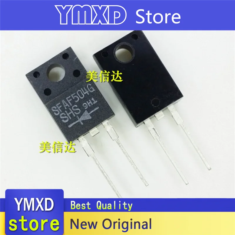 10pcs/lot New Original SFAF504G 5A 400V Fast Recovery Diode TO220F-2 in-line In Stock