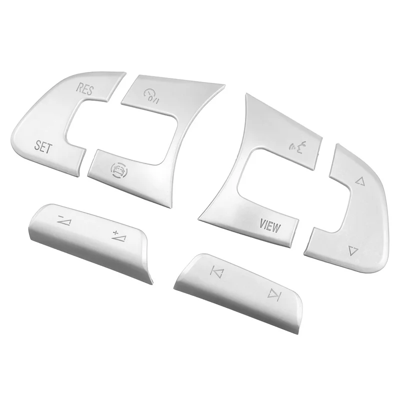 Car steering wheel buttons Trim Cover sticker for VW Volkswagen GOLF 7 MK7 Passat B8 Tiguan L ( 3 kinds of options)