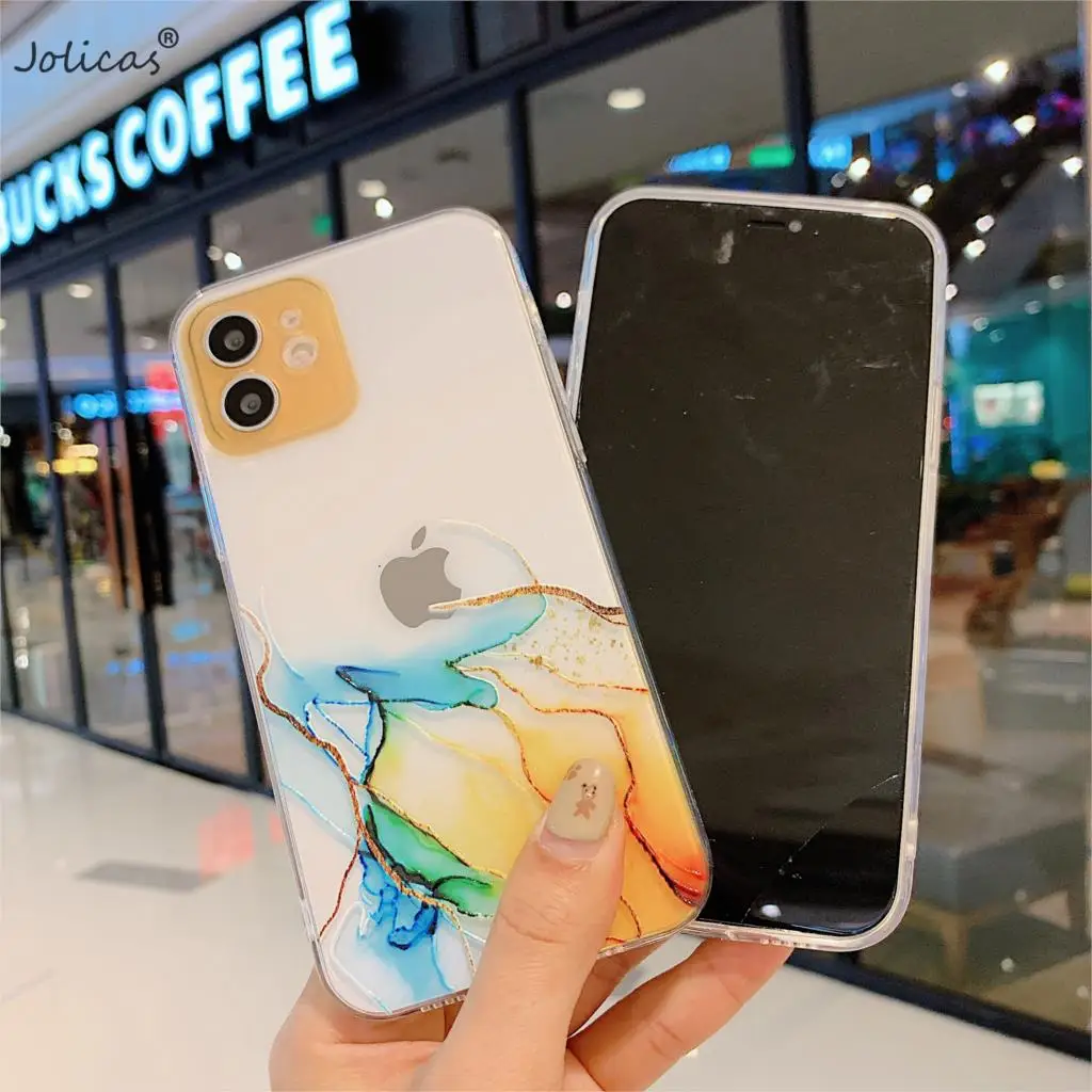 TPU Cases For capinha Apple iPhone 11 Capinha New Soft TPU Cases Ajax Cover sFor Apple iPhone case 11 Marble Case Design Gatto