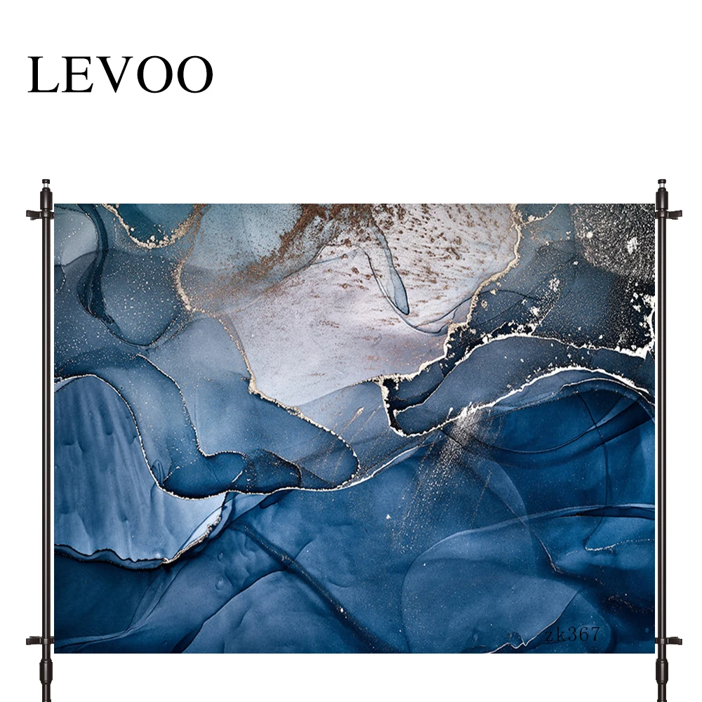 

LEVOO new photo backdrop abstract Marble Gold wire mural backdrop photocall photobooth studio shoot fabric