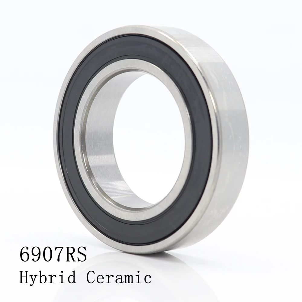 

6907 Hybrid Ceramic Bearing 35x55x10 mm ABEC-1 1PC Bicycle Bottom Brackets & Spares 6907RS Si3N4 Ball Bearings