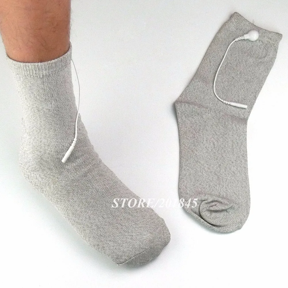 Conductive massage socks physiotherapy instrument fiber conductive therapeutic instrument health special fitting massage socks