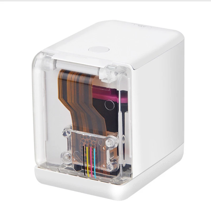 Mini cartouche d'encre Bluetooth portable, imprimante de code photo, document mobile, Wifi, Prquinze, déterminer le logo de tatouage, jet d'encre