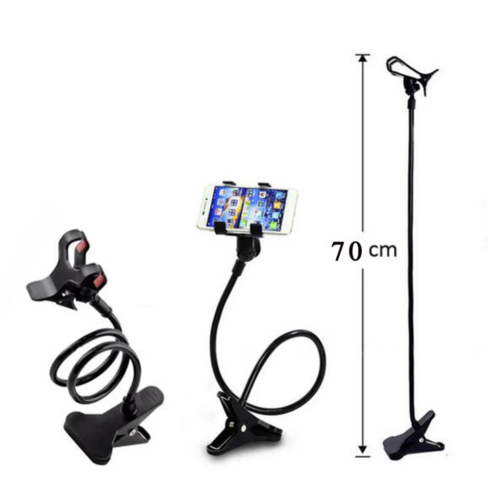 Universeller Handyhalter, flexibler langer Arm, Lazy Phone Stand, Klemmhalterung für Bett, Tablet, Auto, Halterung für iPhone XS, Samsung, kompatibel – Detail 5