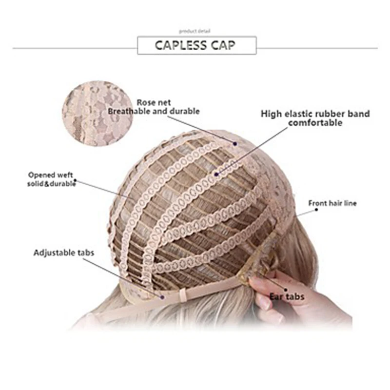 HAIRJOY kadınlar sentetik peruk kısa düz Bob saç sarışın golleri saç peruk ısıya dayanıklı iplik