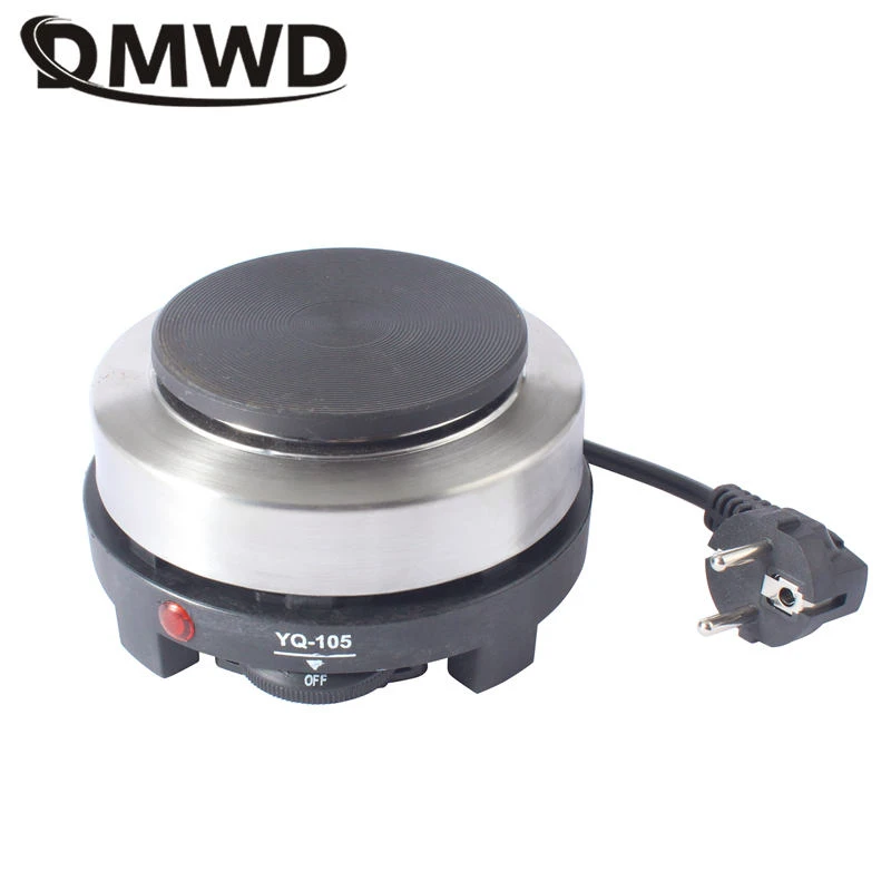 DMWD Moka pot coffee dedicated heating plate milk heater Small electric stove Power adjustable temperature control furnace